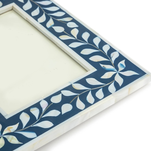 Blue and Ivory