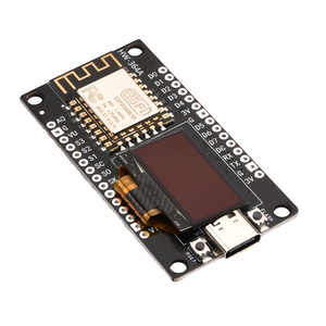 FYX stok nodemcu ESP8266 geliştirme kurulu 0.96 inç OLED ekran CH340 Arduino IDE Micropython programlama için sürücü modülü