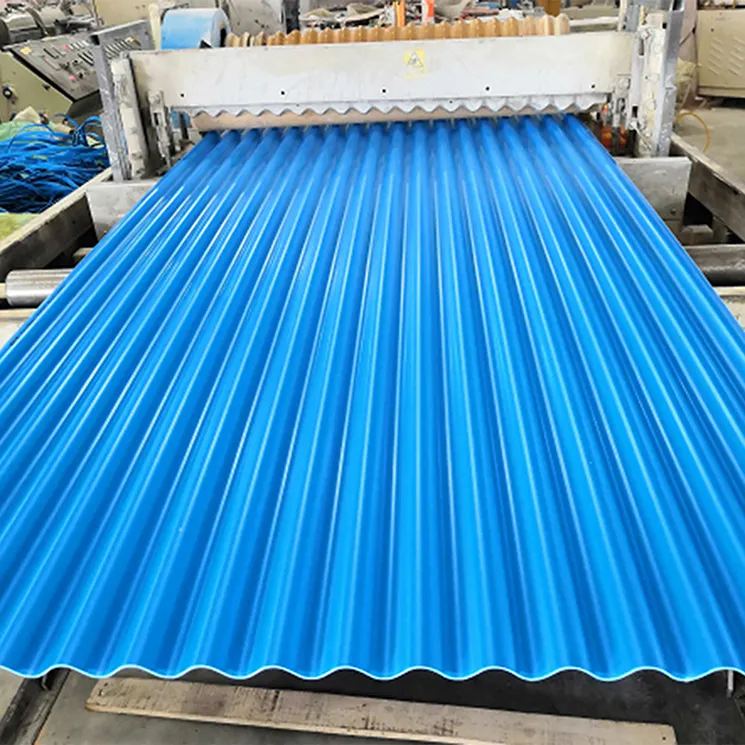 कलर स्टील शीट उत्पादन छत पैनल रोल बनाने की मशीन / चमकदार टाइल रोल बनाने की मशीन / बांस की छत टाइल बनाने की मशीन