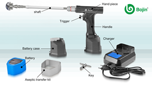 BOJIN BJ5507B сверло для вертлужной впадины для операции по замене суставов - Product Image 2