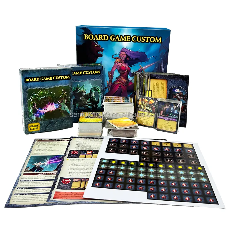 OEM/ODM Juego de mesa personalizado fabricante de juegos de mesa RPG/el mas barato