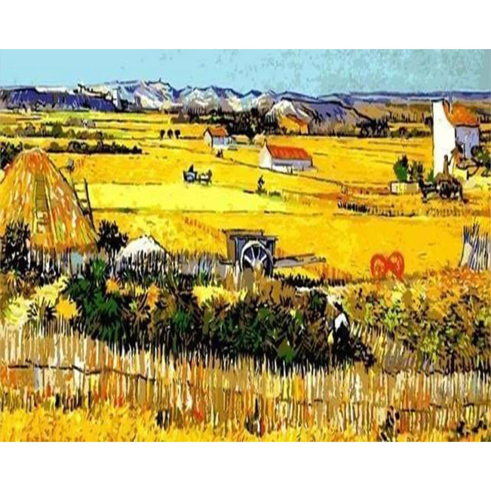 Récolte à La Crau
