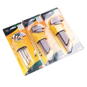 T10 T15 T20 T25 T27 T30 tt45 T50 karbon çelik bilye nokta kafa 9 adet L tipi alyan anahtarı takımı dokuz adet l-tipi Allen anahtarı anahtarı seti - Product Image 5