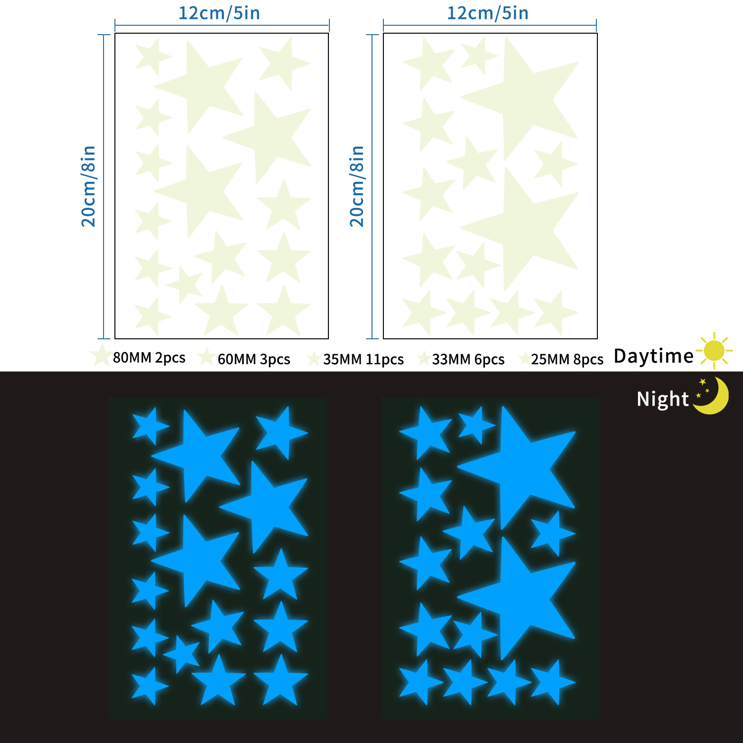 YGL-9014(2 pieces, 30 stars)