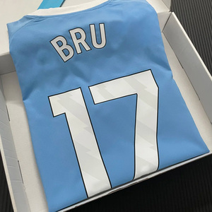 Bán Buôn Manes Thành Phố 25/26 Mới Bóng Đá Jersey Áo Sơ Mi 100% Polyester Nhanh Khô Người Lớn Jersey Đồng Phục Bóng Đá Tops Haaland #9 - Product Image 2