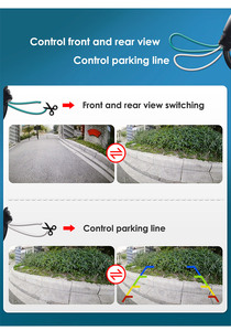 Smartour Display da 5 pollici con telecamera posteriore di Backup CCD auto HD visione notturna anteriore e retromarcia del veicolo retromarcia telecamera di parcheggio - Product Image 3