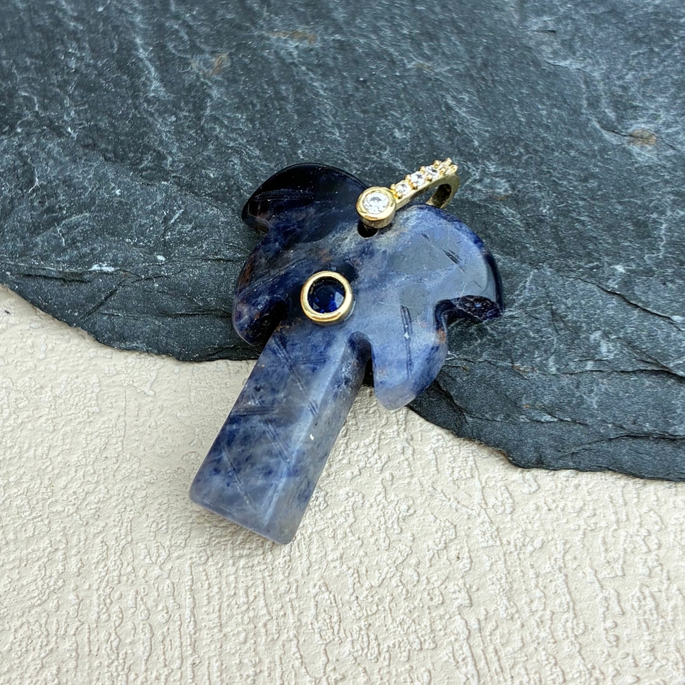 Sodalite - gold