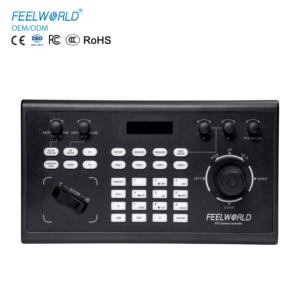 Feelworld kbc10 chuyên nghiệp PTZ đơn vị kiểm soát Joystick & bàn phím, HDMI đầu ra vòng lặp POE hỗ trợ OEM nhà sản xuất - Product Image 1