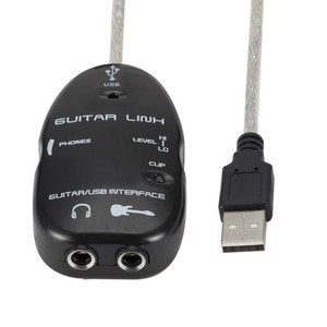 Переходник с гитары на USB интерфейса, аудиоразъем, записывающее устройство для ПК/компьютера - Product Image 5