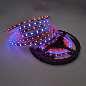 PCB สีดำ 5M กันน้ำ WS2811 IC 5050RGB 300LED Dream สี 60LED/M DC12V ดิจิตอล RGB LED strip LIGHT - Product Image 4
