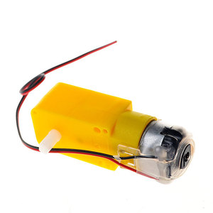 TT Motor Getriebe motor Doppel welle 200 U/min Übersetzungs verhältnis 1:48 Motor mit Reifenrad-Kit für Arduino DIY Smart Car Robot - Product Image 4