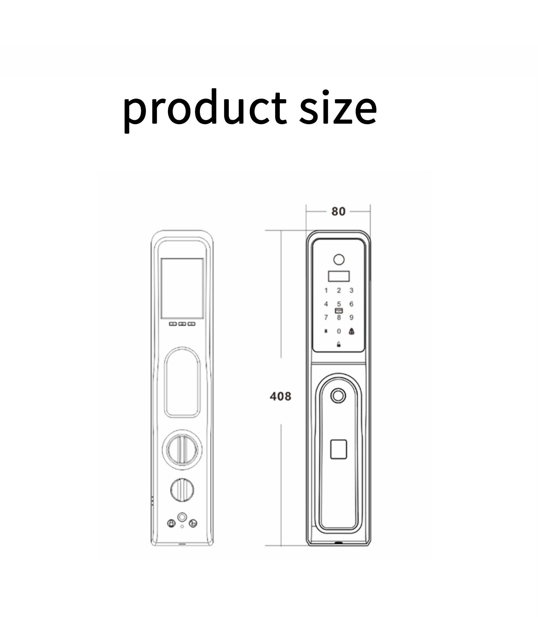 tuya smart lock home electronics smartsteps smart door lock with wifi fingerprint safety lock ttlock