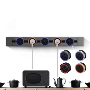 Enchufe de pista móvil de longitud múltiple y adaptador de enchufe estándar de EE. UU. para enchufe de mesa - Product Image 2