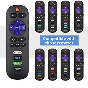 Rc280 Rc282 <strong>Remote</strong> Control for TCL roku Smart LED TV with Button