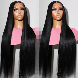 Brasilia nisches Haar Hd Lace Frontal Perücke, Virgin Cuticle Aligned 360 Lace Frontal Haar Perücke, Bone Straight Lace Front Echthaar Perücken - Product Image 1