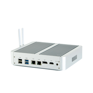 Eglobal sin ventilador sistema a bordo Intel Core i5 7260U computadora de escritorio con mini PCIE Gigabit Ethernet NIC HD mini pc de juegos - Product Image 4