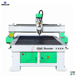 Máquina de grabado de un solo cabezal CNC Router 1325 3.2kw para trabajos de grabado de áreas grandes, como construcción de prototipos industriales o de pasatiempo - Product Image 3