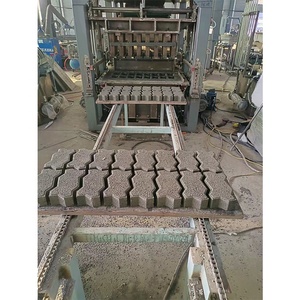 YJ <strong>QT5</strong>-15 Automatic Hydraulic Concrete Hollow Brick <strong>Block</strong> Making <strong>Machine</strong> <strong>Interlock</strong> Zigzag Paver Brick Molding High Density <strong>Block</strong> - Product Image 1
