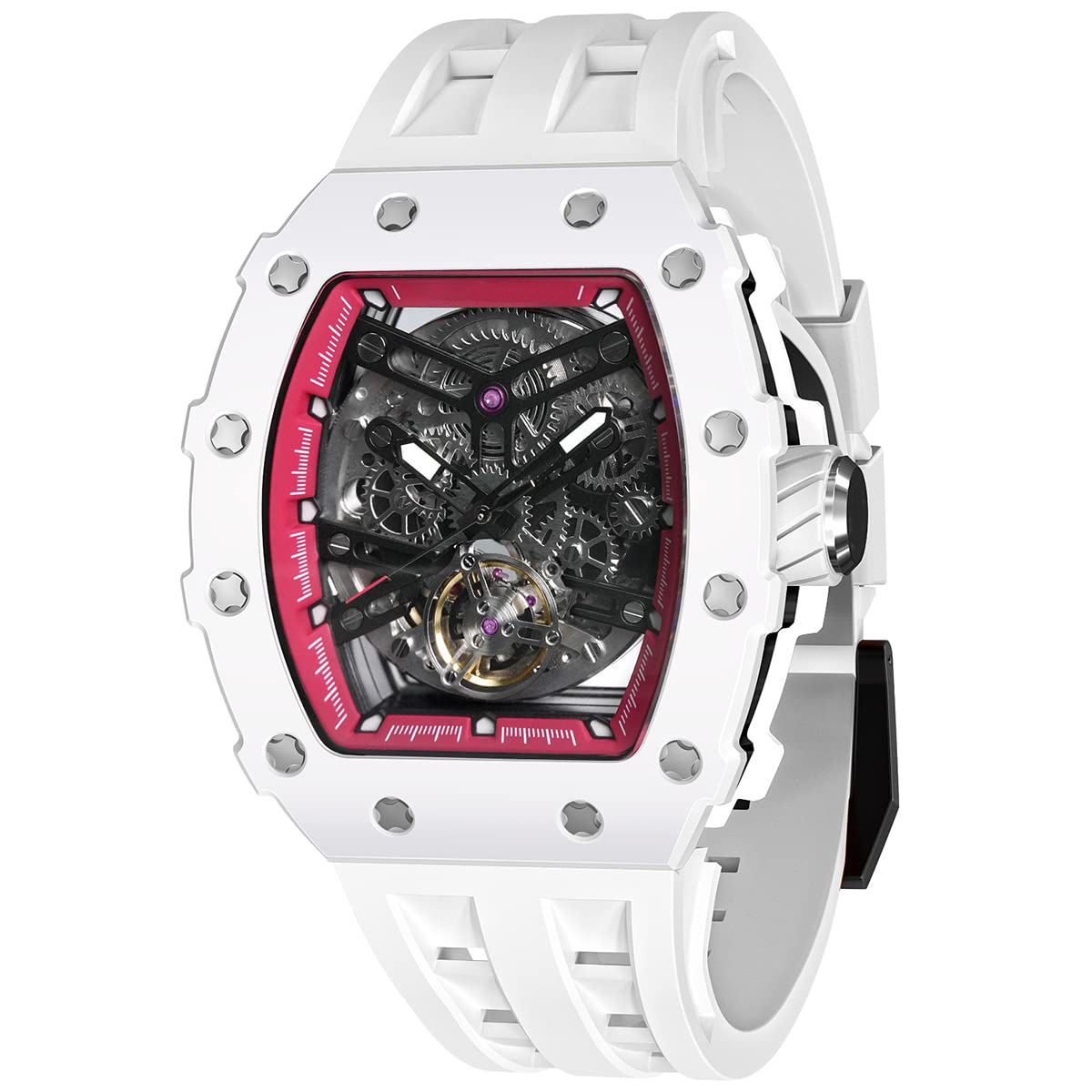 Bracelet de montre blanc -1