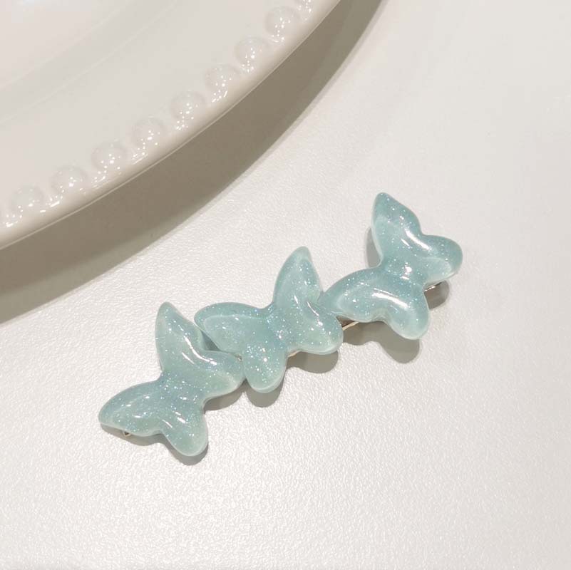 couleur pureBleu ciel-3 papillon