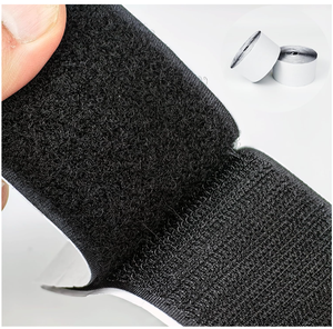 10CMx1M Self-Adhesive Double <strong>Side</strong> <strong>Hook</strong> and <strong>Loop</strong> Tape With Back for Various Applications - Product Image 1