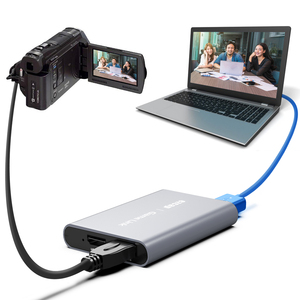 Ezcap371 GameLink U3 HDMI HD Video Capture Box 4K60 Bypass para PS3 Xbox Switch Computadora Teléfono móvil Live Streaming Game Capture