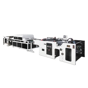 반점 <span class=keywords><strong>UV</strong></span> 코팅을 위한 자동적인 정지 실린더 스크린 인쇄기 - Product Image 1