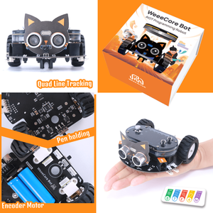 WeeeCore Bot Vivi RobotSTEM教育プログラムAI Robot Voice Scratch Python IoT Drawing STEAM Coding Robot Kit for Kids - Product Image 3
