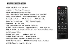 Zoom 100x Smart Multi-functional <strong>Visualizer</strong> in Visual Presenter in Educational Equipment with HD MI ,VGA
