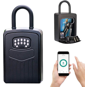 Caja de bloqueo de llave inteligente con aplicación TUYA, caja de seguridad para llaves, desbloqueo de código digital para puerta de hotel/casa/apartamento. Desbloqueo bidireccional