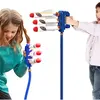 Hot Selling set EVA Foam Rocket Launcher For Kids 2 IN 1 Rocket Launch Toys For Child Pedal Model Rocket Launching