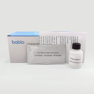 Tahıllarda toplam aflatoksin % hızlı deney kaseti hızlı algılama ve besleme 10 μg/kg hassasiyet 20-Min testi - Product Image 3