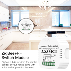 <strong>Zigbee</strong> Smart <strong>Module</strong> <strong>with</strong> Mini Design Wall Switch Box for Light Switch Smart Life/Tuya Remote Control - Product Image 5