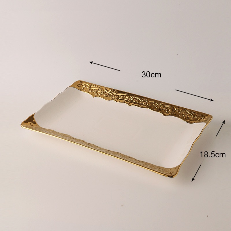 12'' rectangle plate