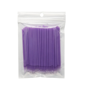 100pcs applicator חיוור שרף גומי פלסטיק כותנה מעבדה דבק שיניים מיקרו מקל מברשת renwand <span class=keywords><strong>swab</strong></span>