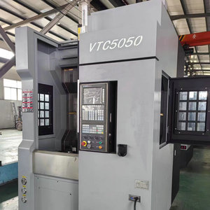 Nuevo precio de fábrica automático Centros de torneado pequeños Máquina de torno CNC vertical de 2 ejes VTC10080 para metal - Product Image 6