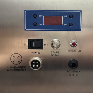 Smart 1500CC <span class=keywords><strong>Hopper</strong></span> kecepatan dapat disesuaikan sabuk baja tahan karat bahan baru sistem Alarm bahan rendah untuk batch kecil/sedang - Product Image 4