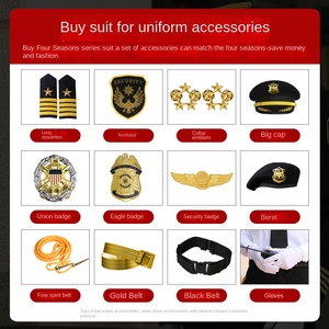 Autumn and Winter Coat New Security Uniform Suit Security Uniforms Image Position Concierge Clothing Overalls Property Tooling - Product Image 5