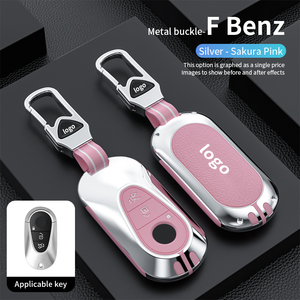 เคส C260L สำหรับ Mercedes Benz E300L keycase กระเป๋า GLC300L รถยนต์หัวเข็มขัด C200L S40 - Product Image 3
