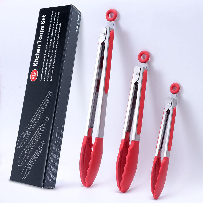 Conjunto rojo de tres piezas (Caja de color)