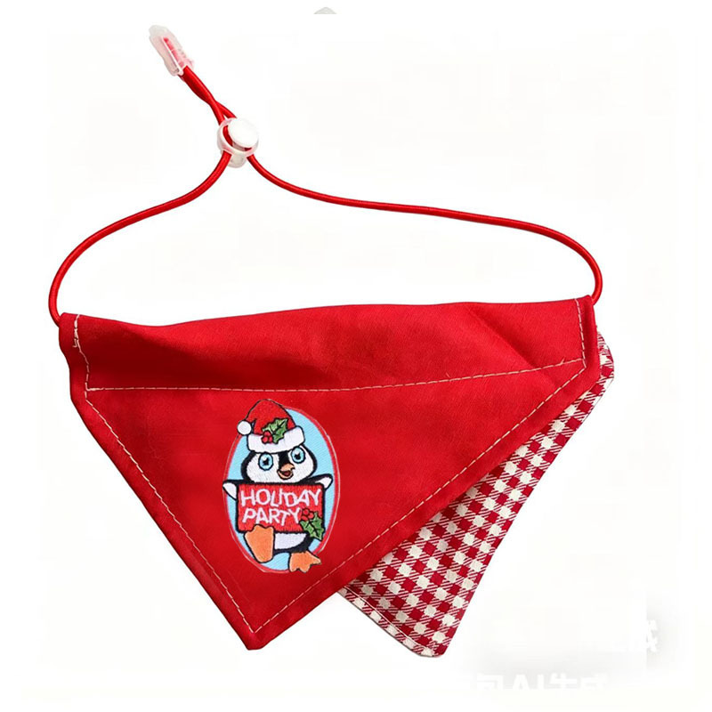Red cloth patch