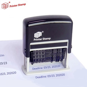 ED501 Customized Adjustable Date Stamp Word Height 5mm + Conversion 10 Text Production <strong>Valid</strong> Inspection Qualified + Digital <strong>Code</strong> - Product Image 4
