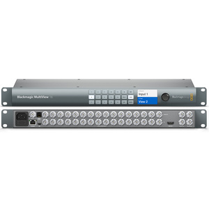 Radyo ve TV yayın ekipmanları için 16 in 4K çıkışı ile Multiview 16-3G 6G HD-SDI Multiviewer - Product Image 1