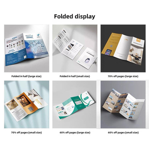 Fabrika özel tasarım renk kağıt servis ürünleri ambalaj talimatı kullanım kılavuzu katalog kitap karton kitapçık baskı - Product Image 4