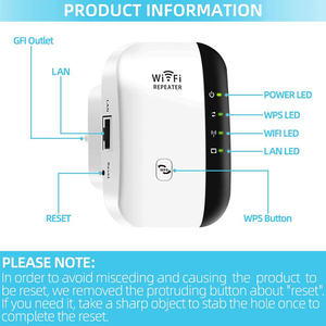 533JX Mini 300Mbps Wireless <strong>Wifi</strong> Repeater <strong>Extender</strong> <strong>Wifi</strong> <strong>Extender</strong> Signal Booster for Home <strong>Network</strong> Booster and Booster - Product Image 3