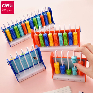 Deli 74371 contador de matemáticas, suma y resta, desarrollo de inteligencia de operación de alta calidad - Product Image 2