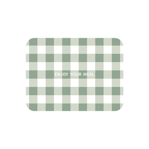 定制徽标PVC印花防滑餐垫耐热皮革桌垫，用于家庭用餐 - Product Image 6