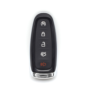 Aftermarket anahtarsız gitmek f-ord 5 düğmeler araba uzaktan anahtar 315mhz 4D63 çip uzaktan oto anahtar acil anahtar ile - Product Image 1