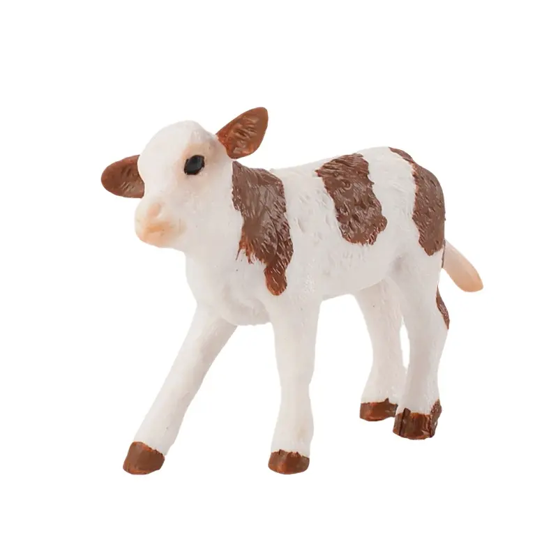 In resina fata giardino in miniatura piccola mucca in miniatura Mini forniture da giardino accessori animali