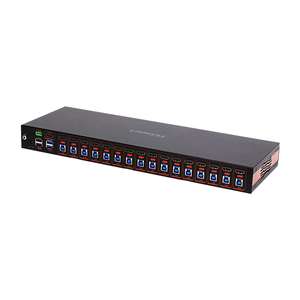 สวิตช์ KVM HDMI แบบ TESmart ควบคุมผ่าน IP ระยะไกล 16 พอร์ต รองรับการตั้งค่าหลายพีซี รองรับความละเอียด 4K 60Hz พร้อมพอร์ต LAN และการควบคุมผ่าน RS232 สำหรับผู้ดูแลระบบ IT - Product Image 5